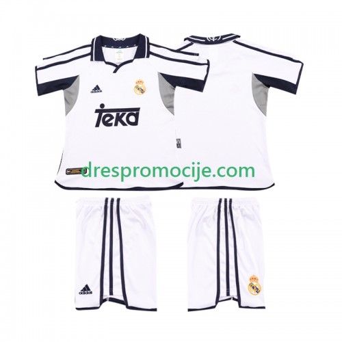 Real Madrid 2001 Dres Retro Dječji Domaći 2002 Kratkih Rukava Real Madrid 2001 Dres Retro Dječji Domaći 2002 Kratkih Rukava